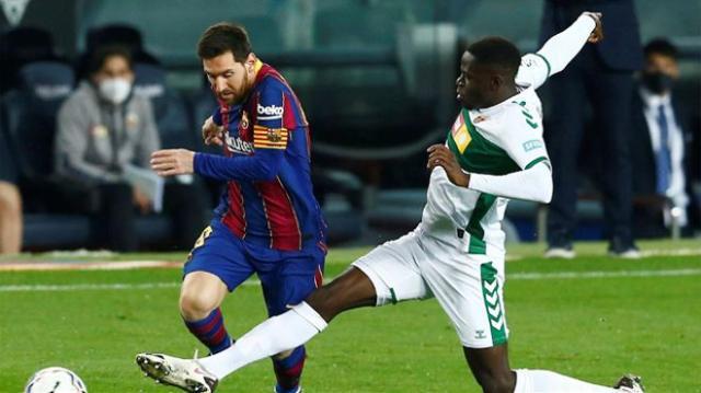 Kaiyun Sports-开云体育-巴萨大胜保级队，梅西梅开二度独占射手榜首